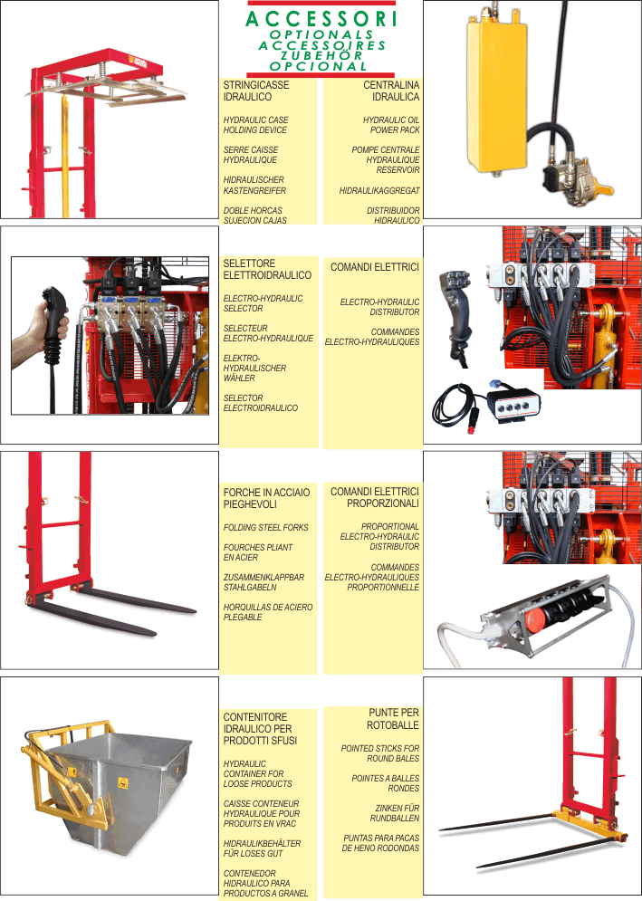ACCESSORI ELEVATORI